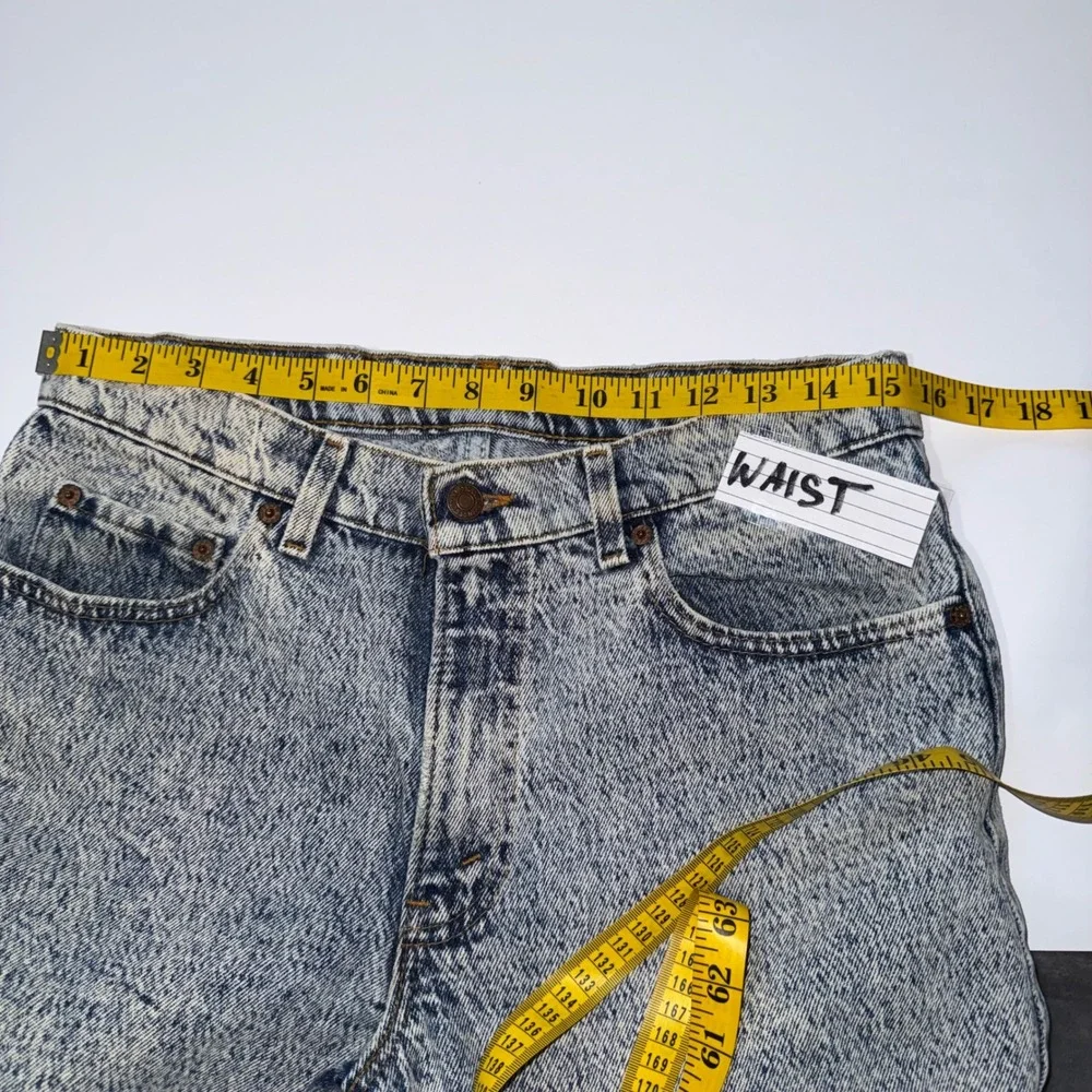 Levi's 506 XX Jeans Mens 34x34‎ Blizzard Wash Vtg Made in USA Straight Leg